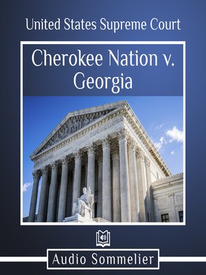 cover image of Cherokee Nation v. Georgia